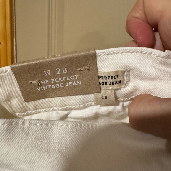 NWT Madewell The Perfect Jean. W28. White - Picture 4 of 5